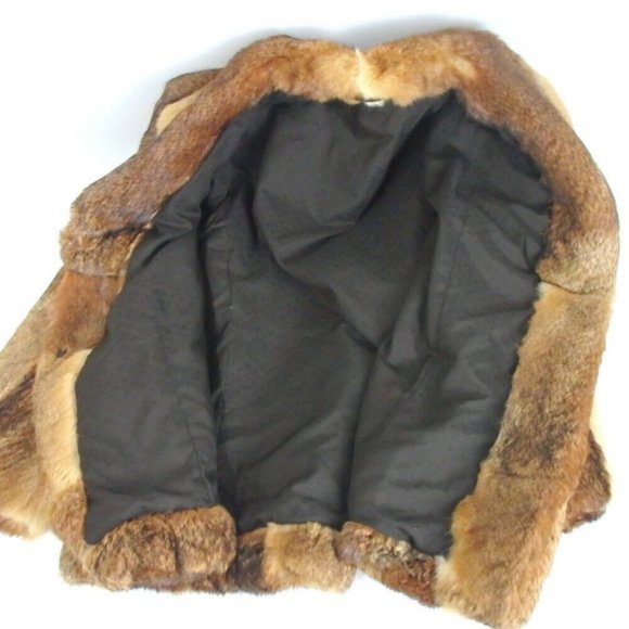 Fur coat Top jacket outerwear Fur Ladies 42 - Picture 4 of 5